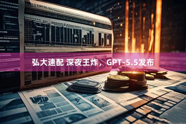 弘大速配 深夜王炸，GPT-5.5发布